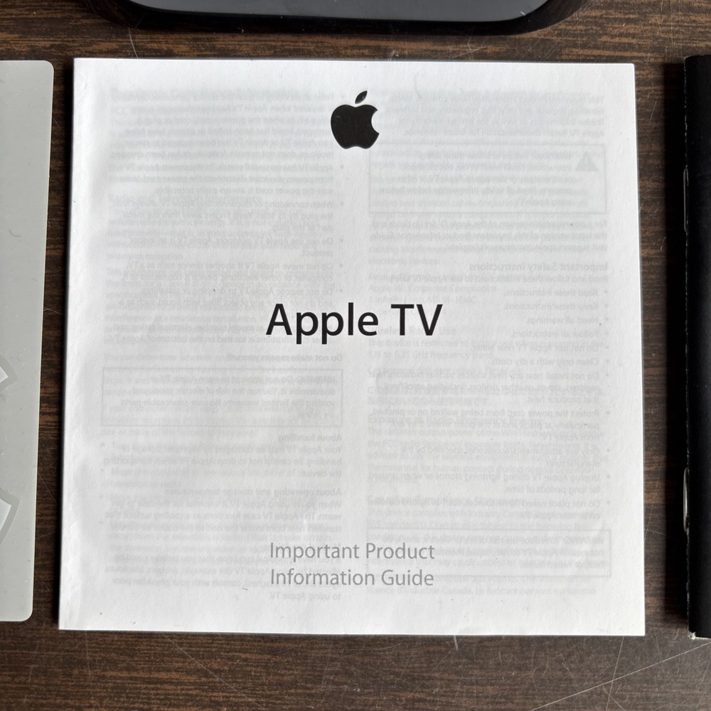 Apple TV (3rd Generation) HD Media Streamer - A1469 - Fully Functional