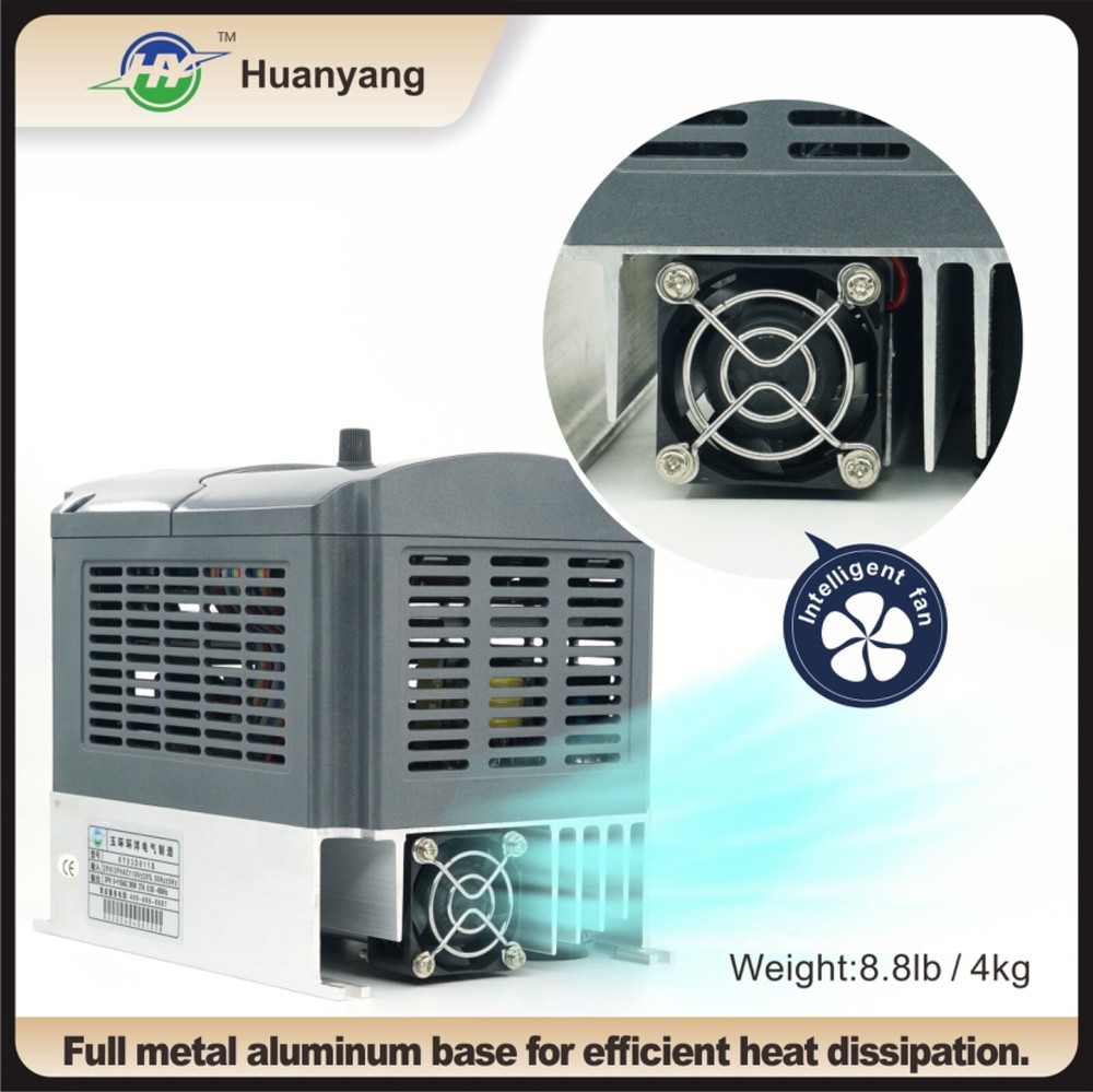 VFD 220V 10HP 7.5kW 34A Vector Control Variable Frequency Drive Inverter motor
