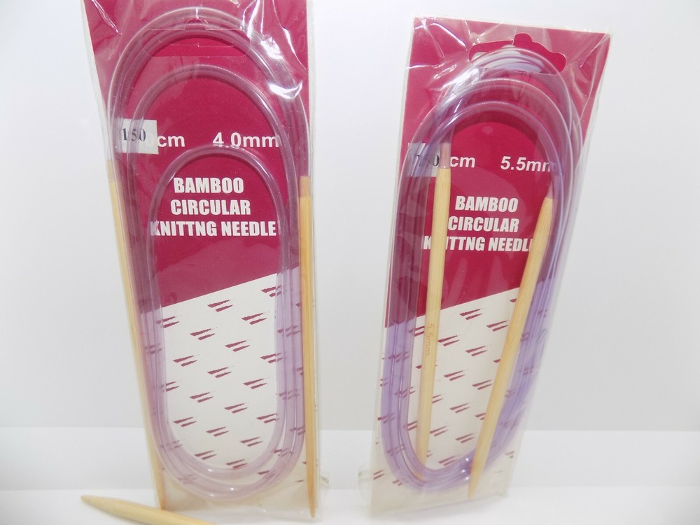 Bamboo Circular Knitting Needles
