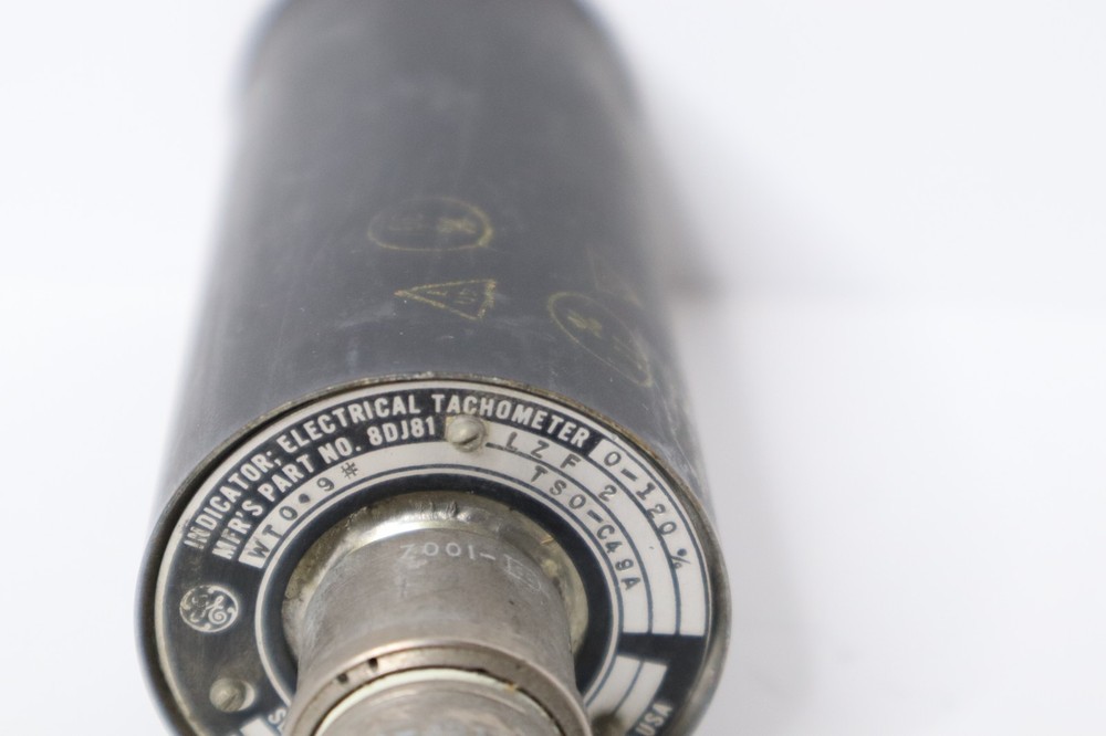 GE 8DJ81LZF2 Electrical Tachometer Indicator
