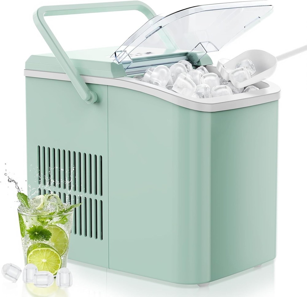 Portable Ice Maker Machine - Efficient 1.5L Capacity, Quiet Operation Below 40dB