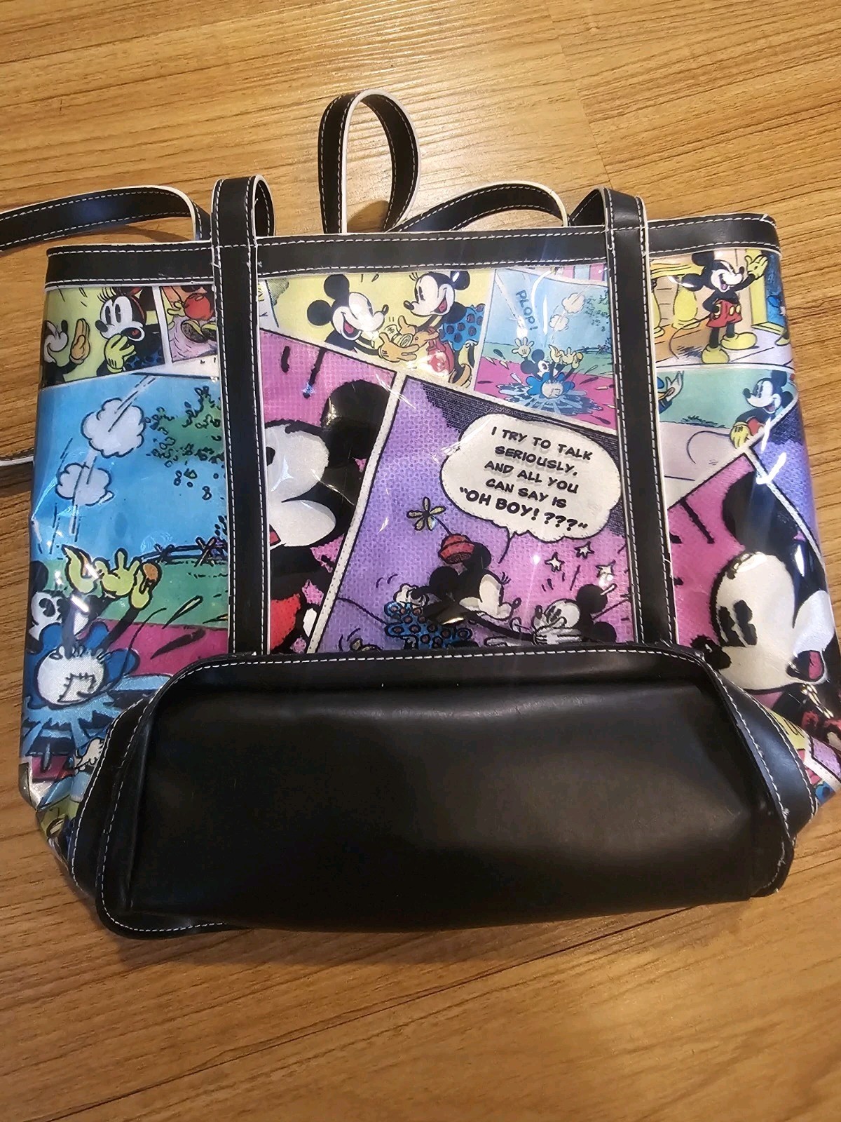 Disney Mickey and Minnie Mouse Comic Strip Purse Bag Shoulder
