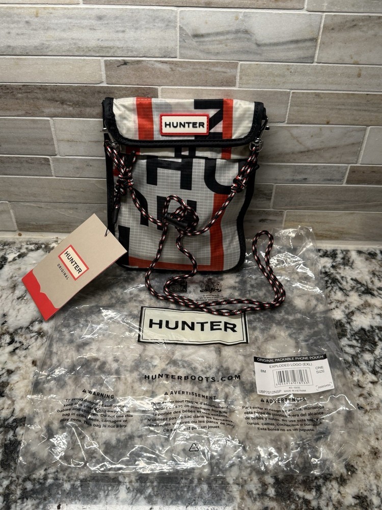 Hunter Orginal Packable Phone Pouch NEW WITH TAGS Hunter Red🔥