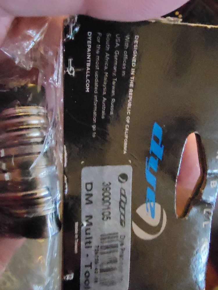 Dye Paintball Multitool Rare New In Package