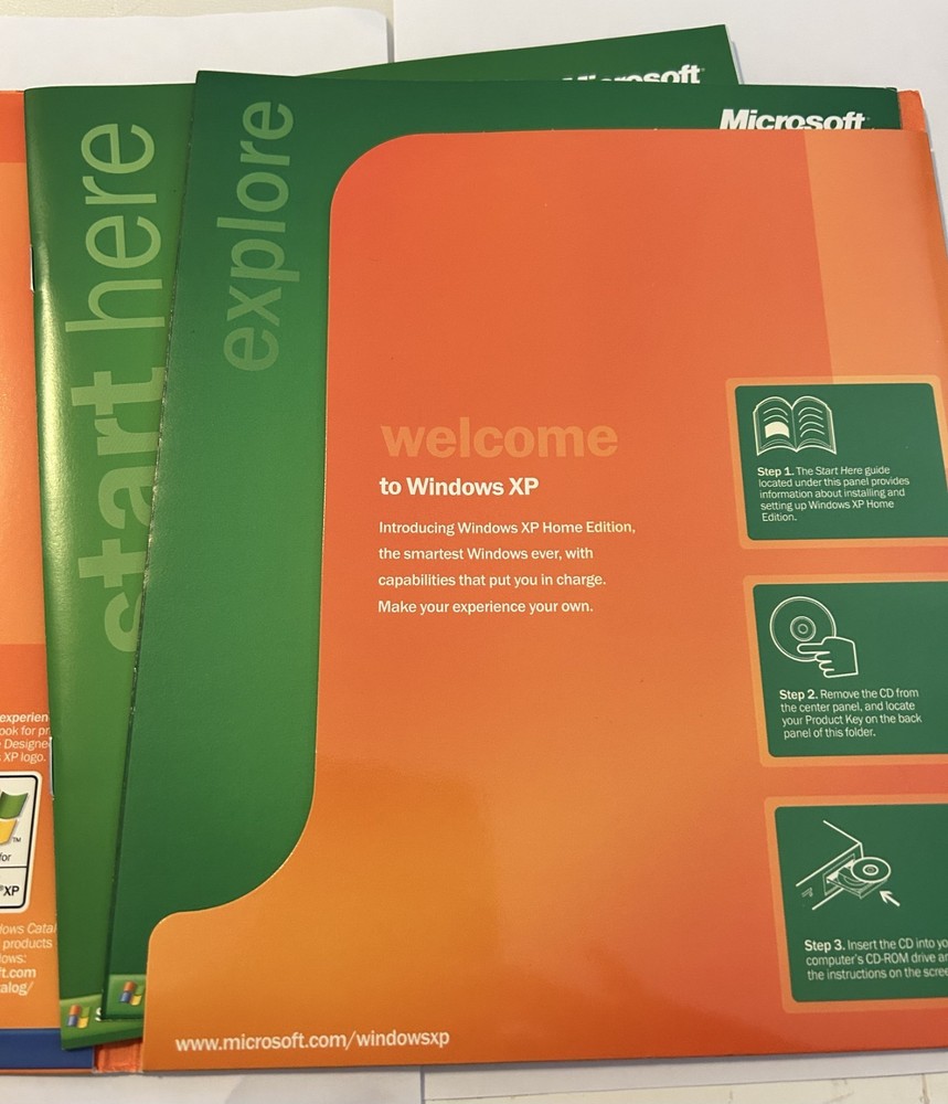 MICROSOFT WINDOWS XP HOME EDITION UPGRADE Version 2002 CD USED PREOWNED