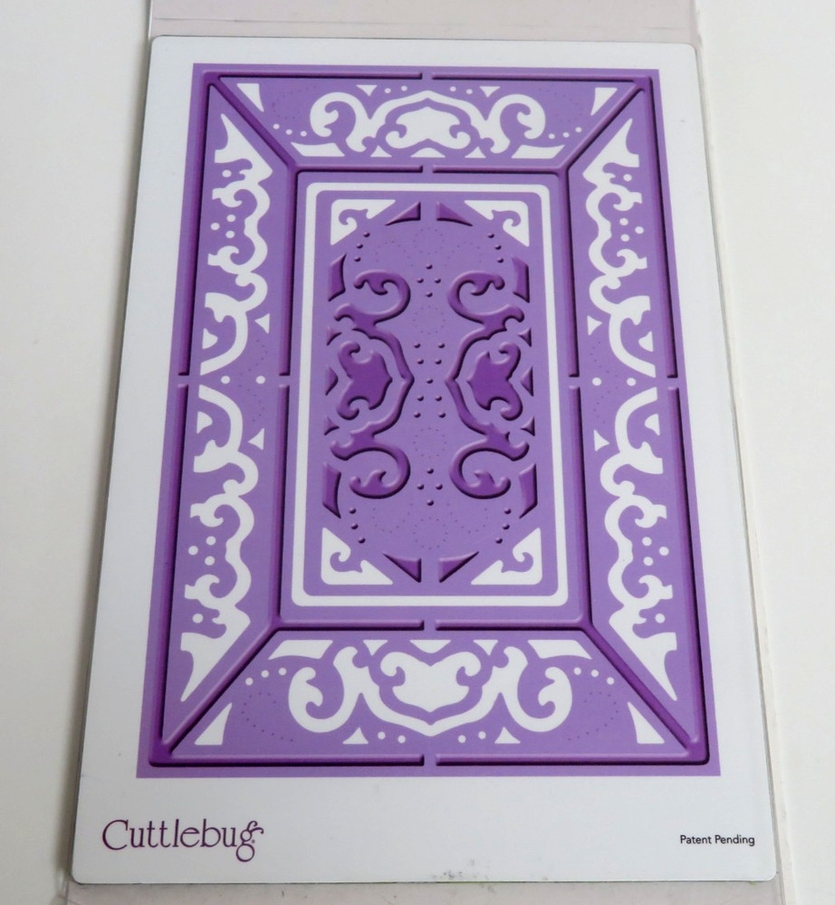 NEW Cuttlebug LACE DOOR EMBOSSING PLUS A2 Cut & Emboss Folder/Plates