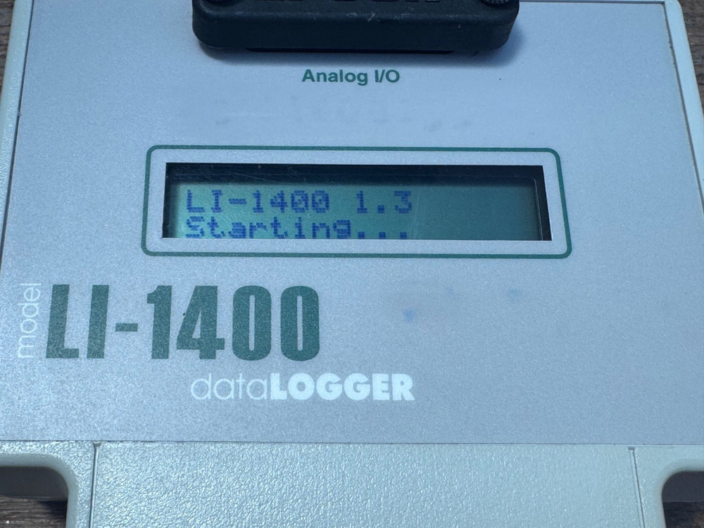 LI-COR LI-1400 Data Logger