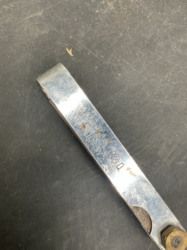 CAL VAN MODEL 230 FEELER GAUGE