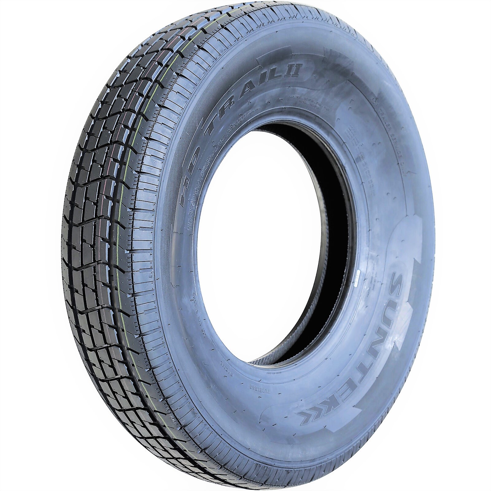 4 Tires Suntek HD Trail 2 Semi-Steel ST 235/80R16 Load F 12 Ply Trailer