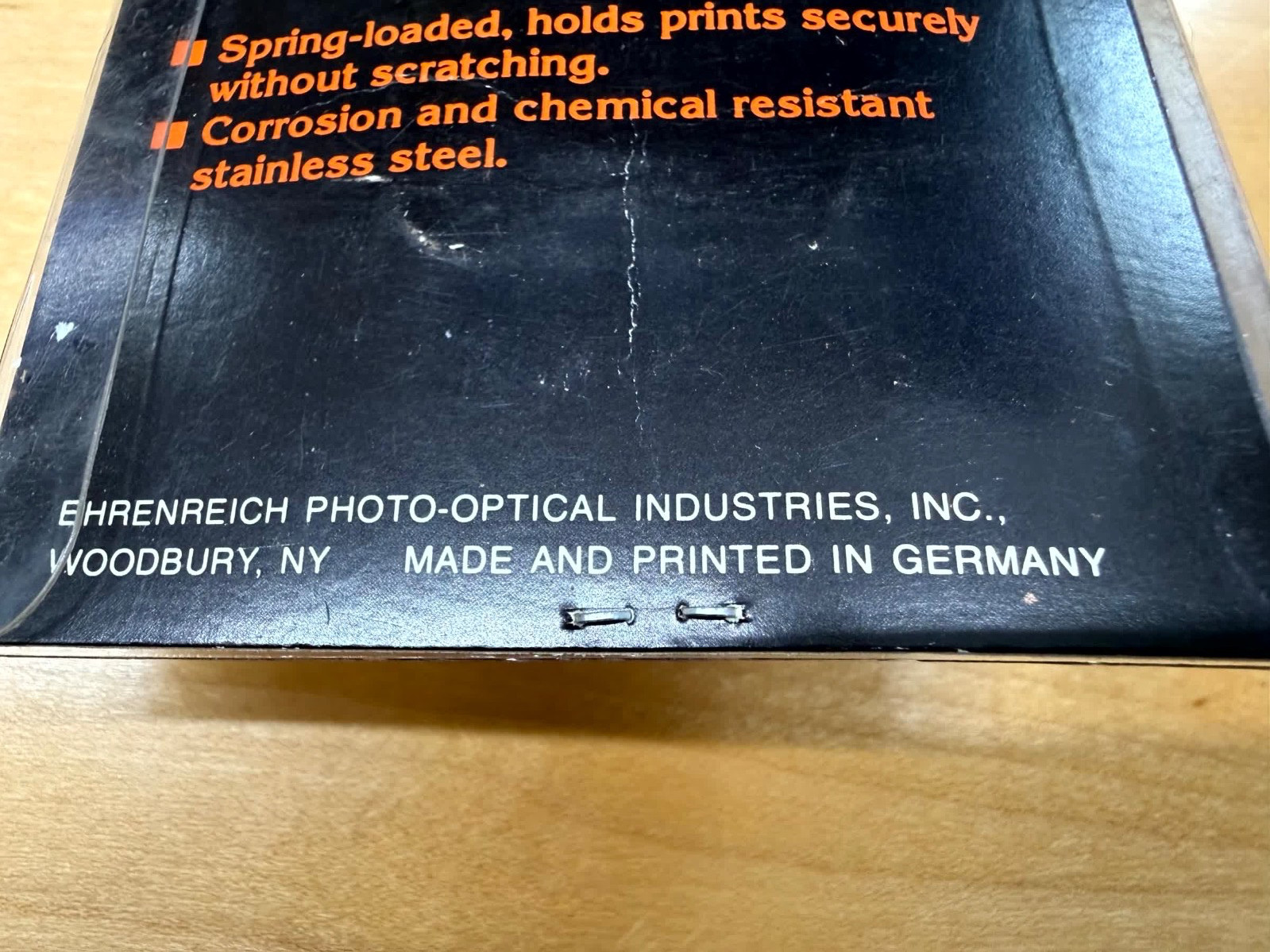 NEW! Foto 2001 - 5.5" Stainless Steel - Darkroom Print Tongs - Made in Germany