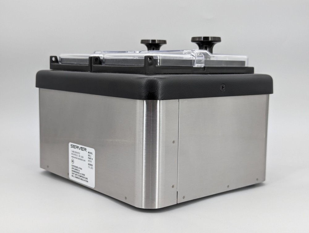 Server Products 5" Countertop MB-2 Mini Cold Station 2 Compartment Condiments