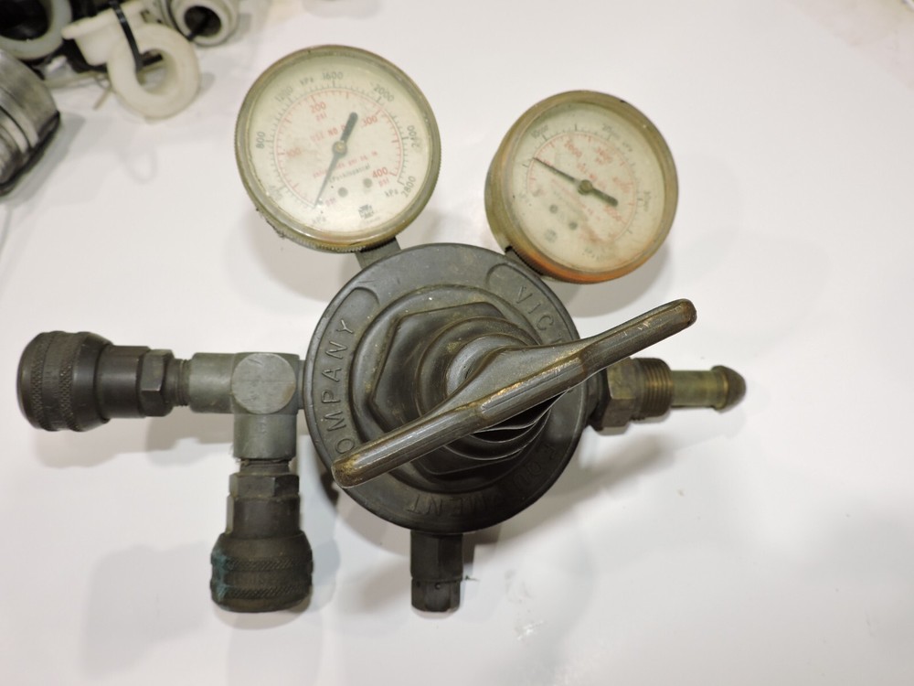 Victor® High flow regulator single outlet Nice