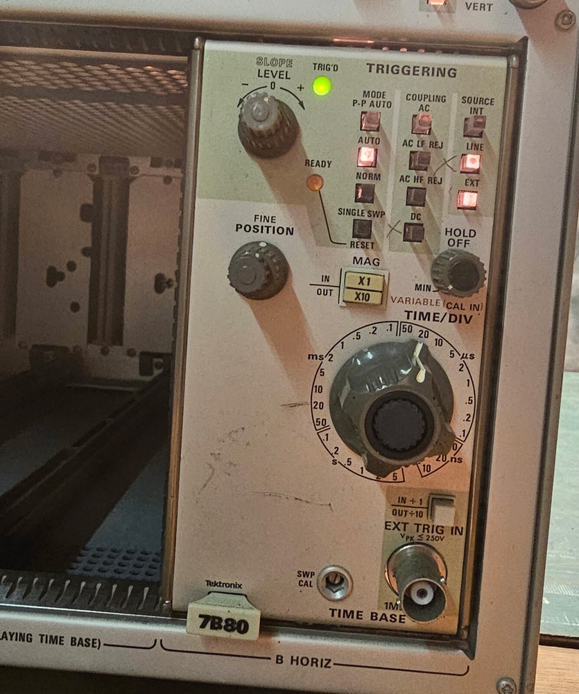 Tektronix 7B80 Time Base Module - for 7000 Series Scopes