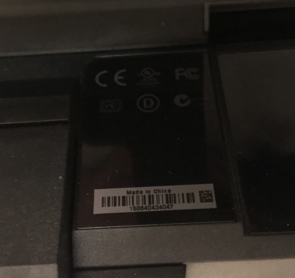 Microsoft Xbox One Kinect Camera Motion Sensor Bar Black Model 1520 (Tested)