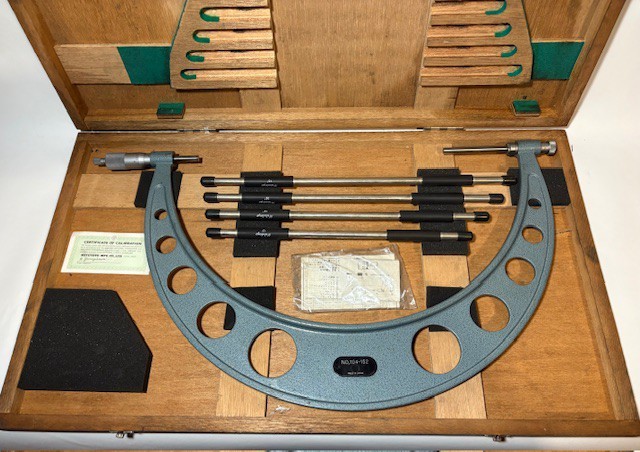 Mitutoyo No. 104-152 12-16" Outside Micrometer 0.0001 JAPAN