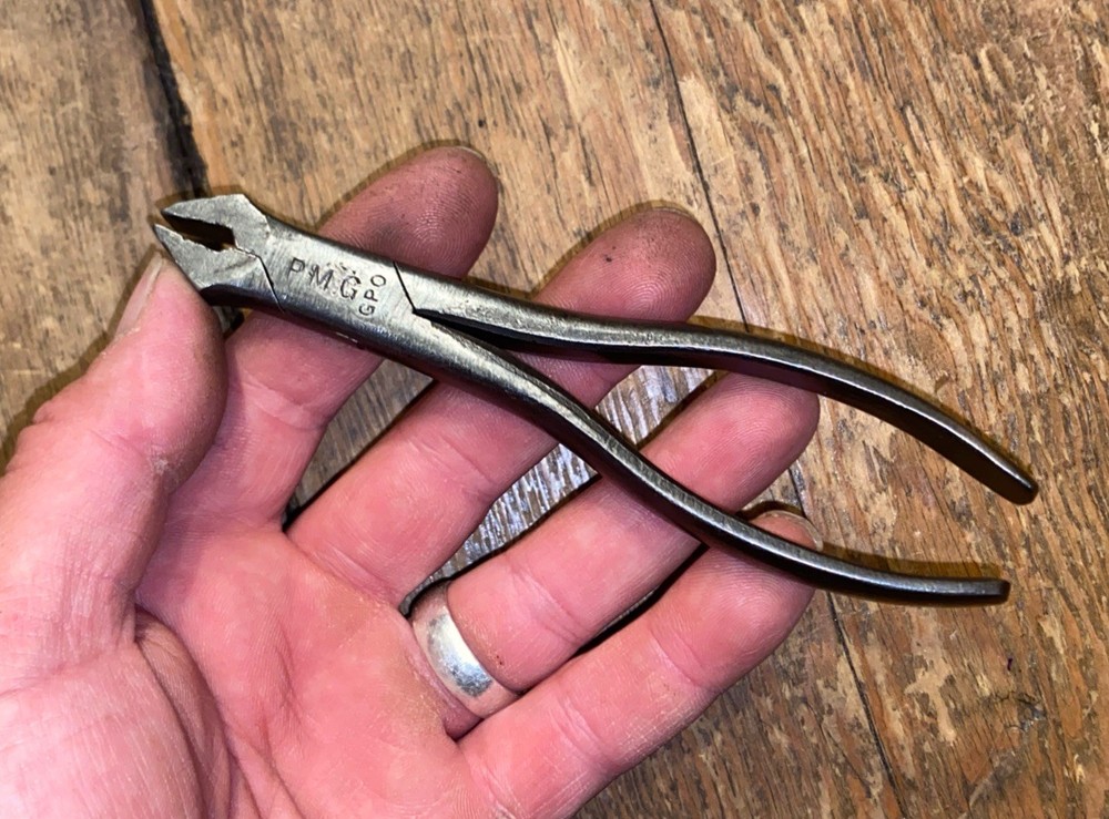 VINTAGE GPO NUT PLIERS WILKINSON POST OFFICE TELECOM ENGINEER DATED 53 OLD TOOLS