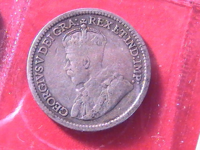 CANADA 5 CENTS SILVER 1912
