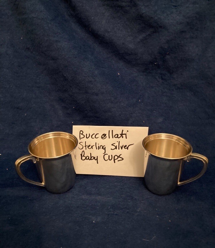 Buccellati Sterling Silver baby Cup
