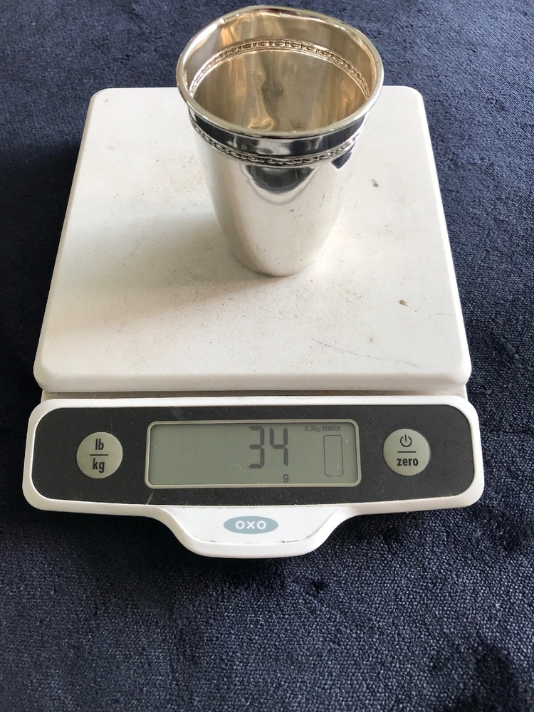 Antique 800 Silver Cup Made In Germany