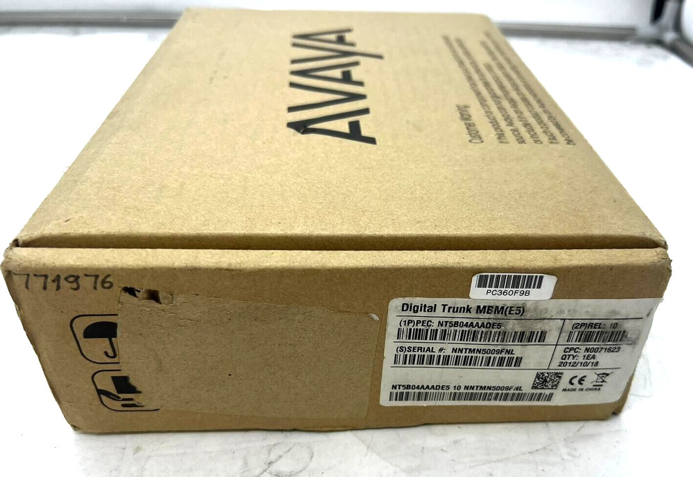 New Open Box Avaya Digital Trunk MBM(E5) Digital Trunk Interface