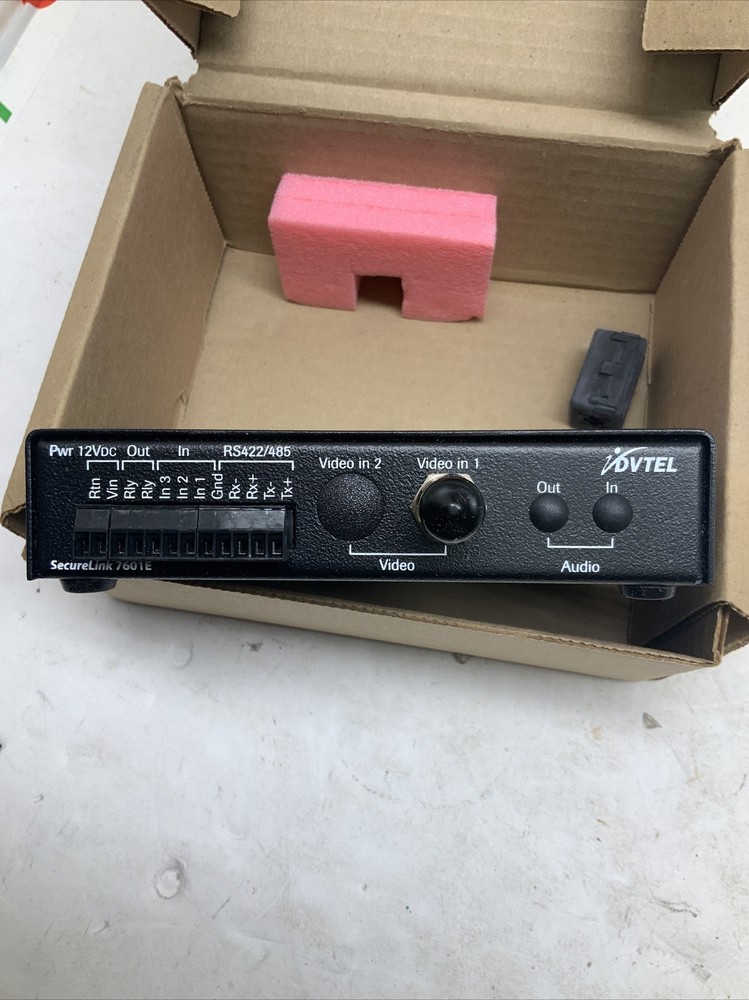 Dvtel DVT-7601E Securelink Encoder Flit Systems Video Server (IP Transmission)