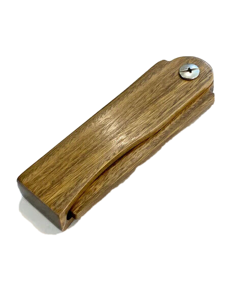 Green Sandalwood Folding Beard Comb