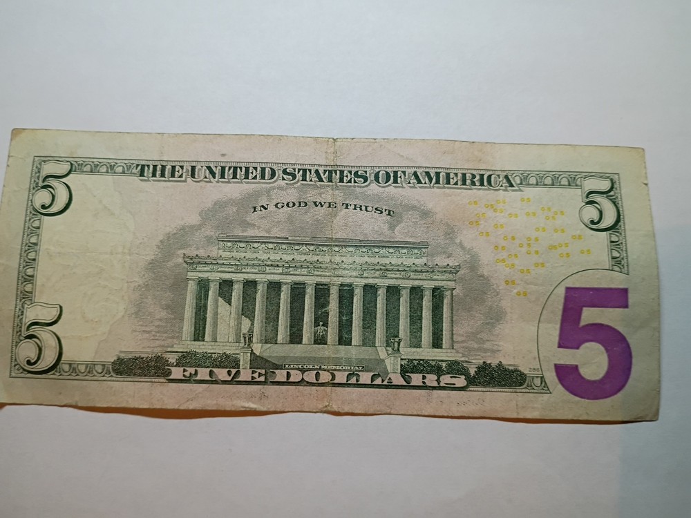 2013 $5 Star Note Mf13682491*