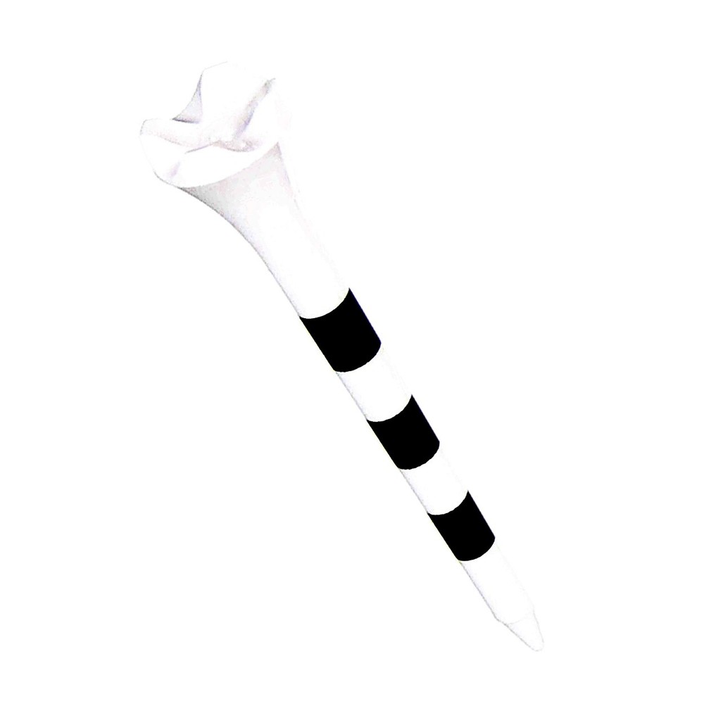 New Pride Evolution 2 3/4" Plastic Golf Tees (100 count) White/Black