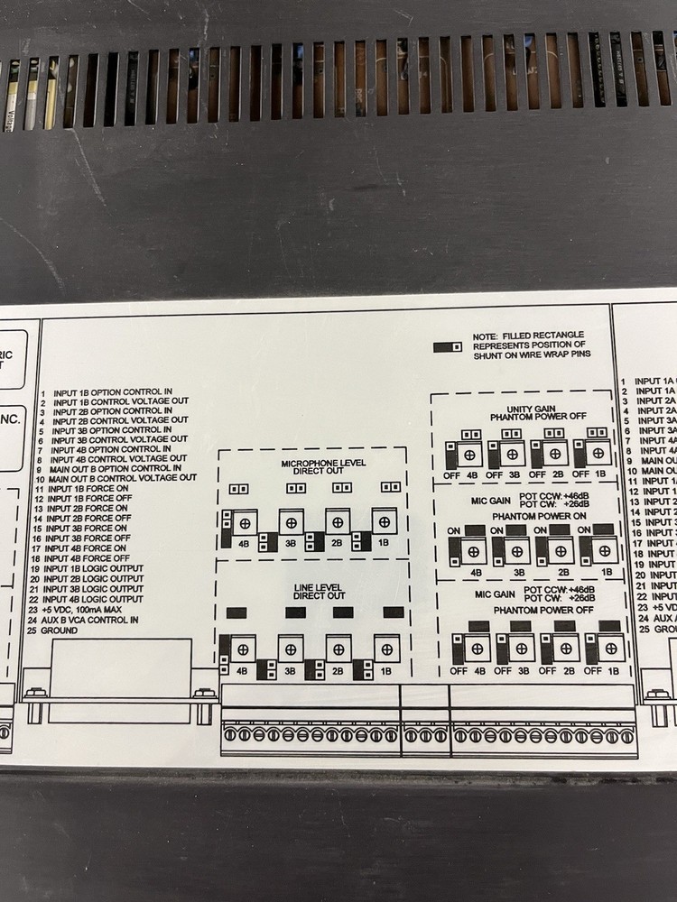 IED 4800 EQ Automatic Mixer