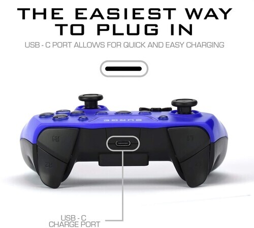Surge SwitchPad Pro Wireless Controller: Blue for Nintendo Switch [New ]
