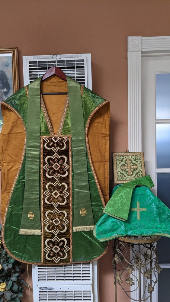 Antique Roman Chasuble