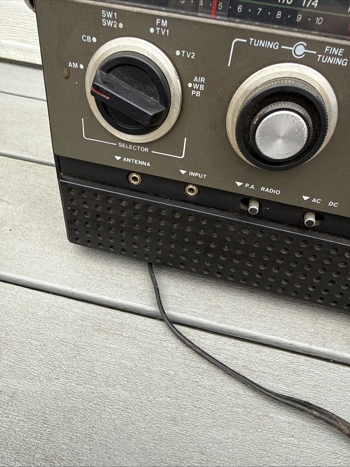 Vintage Readers Digest Multi-Band Radio Model RECEIVER RDA-127 Works No Strap