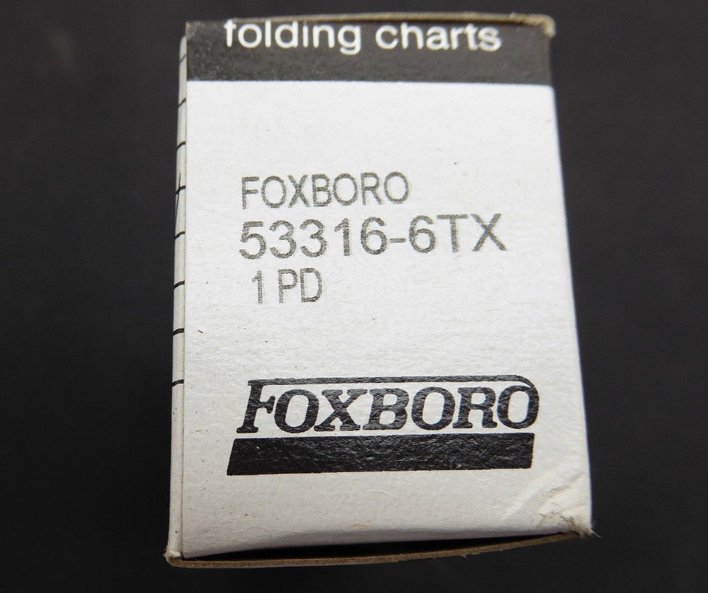 FoxBoro / Graphics Controls 53316-6TX Folding Charts