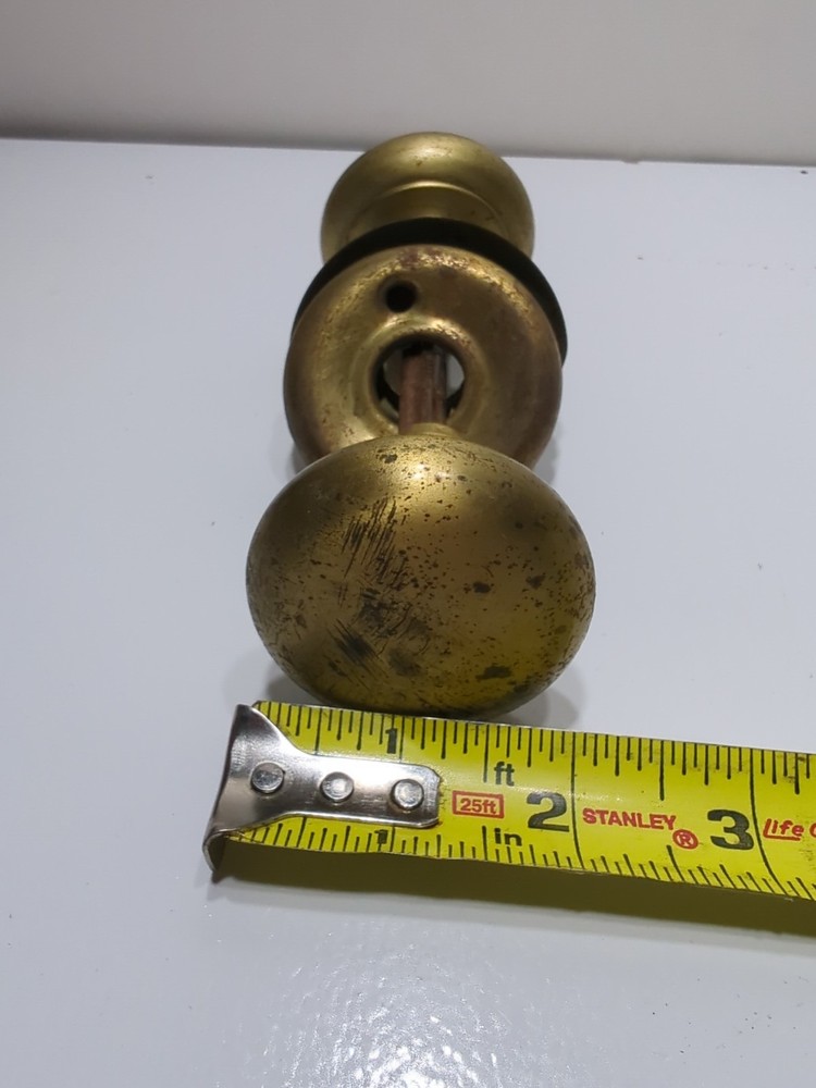 ✨VINTAGE✨ Brass Door Knobs Handles Plates Old