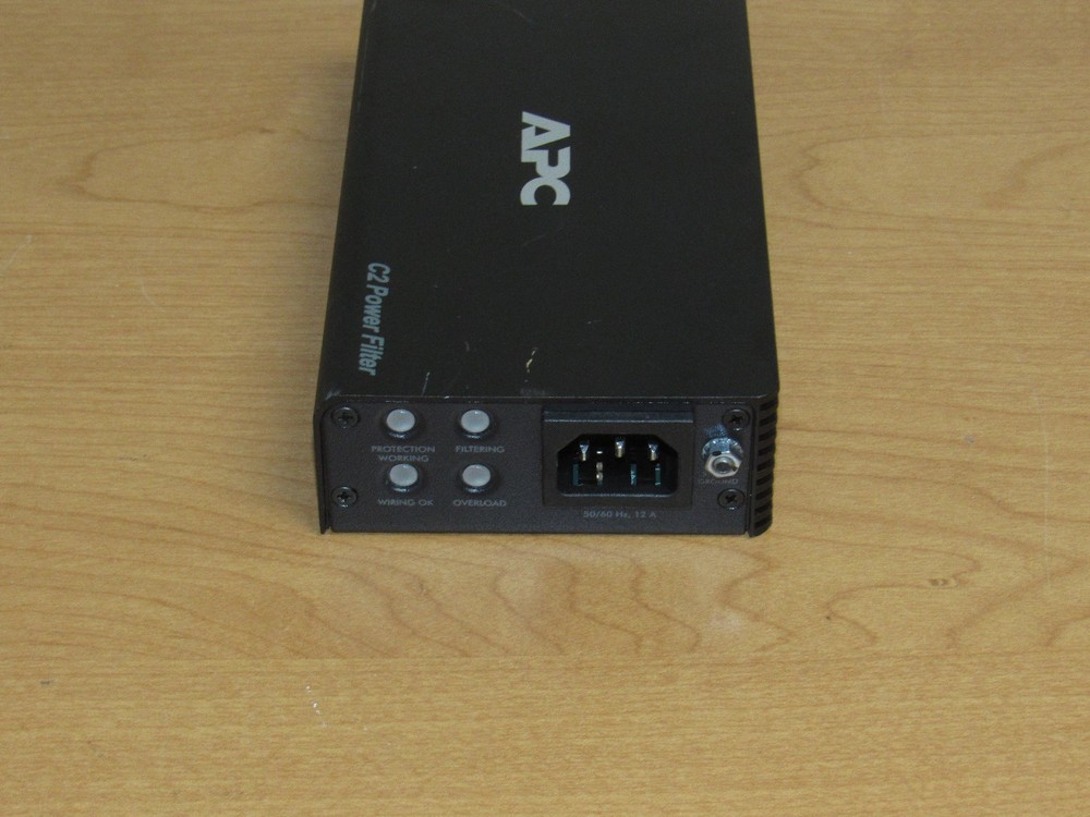 APC C2 2-Outlet Power Filter Surge Protector - Tested Working