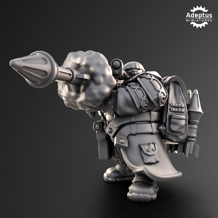 Adeptus Miniatures - Space Dwarves Kill Team