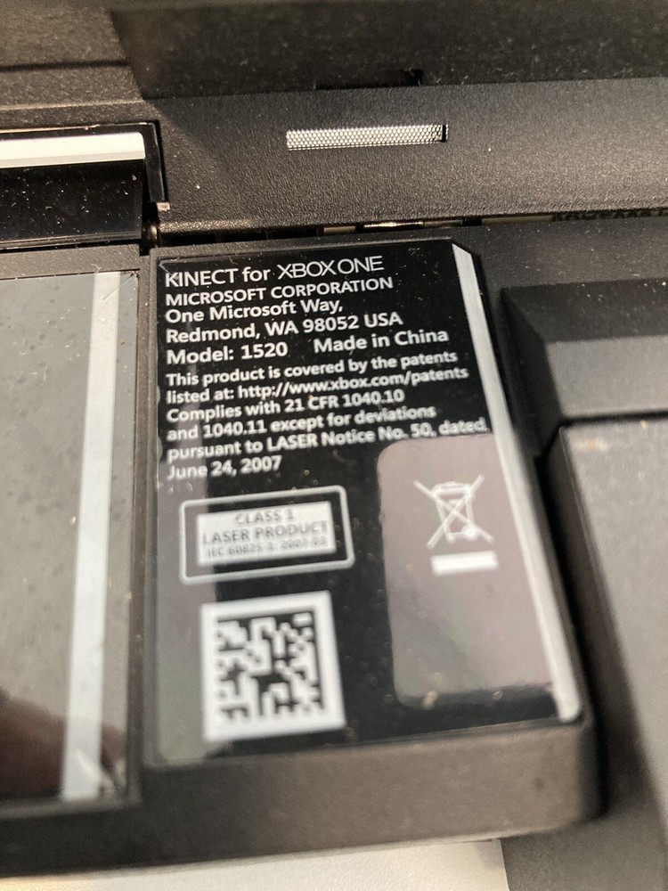 Microsoft Xbox One Kinect Sensor Model 1520