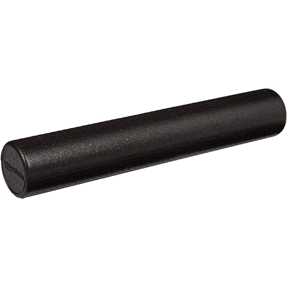 Amazon Basics High-Density Foam Roller for Exercise, 36 Inch, Black
