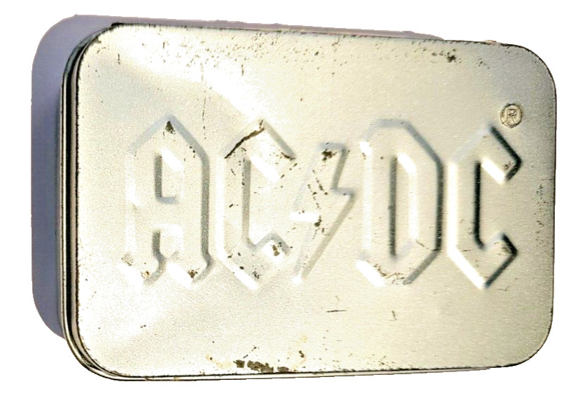 AC/DC Blue Torch Lighter TIN