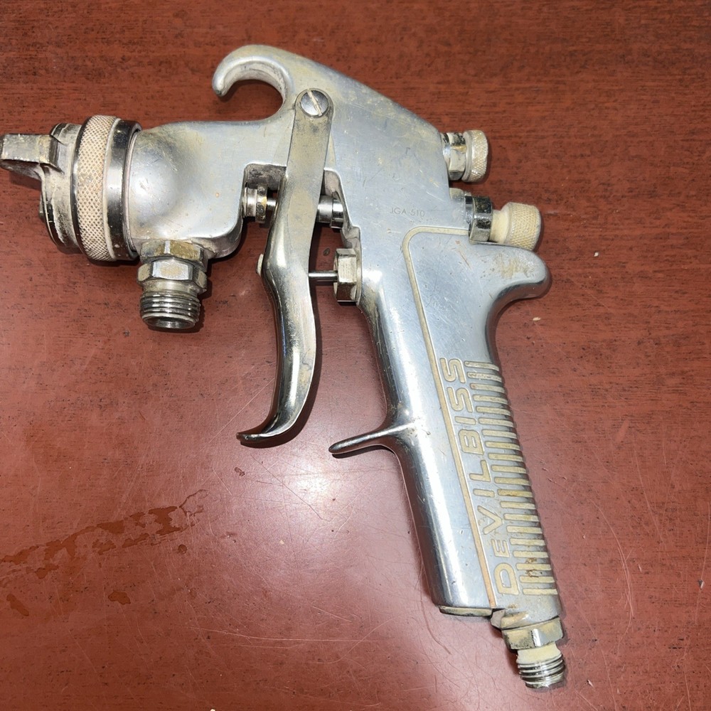 Devilbiss JGA 510 W/ 64HD Air Cap, Used Untested Condition