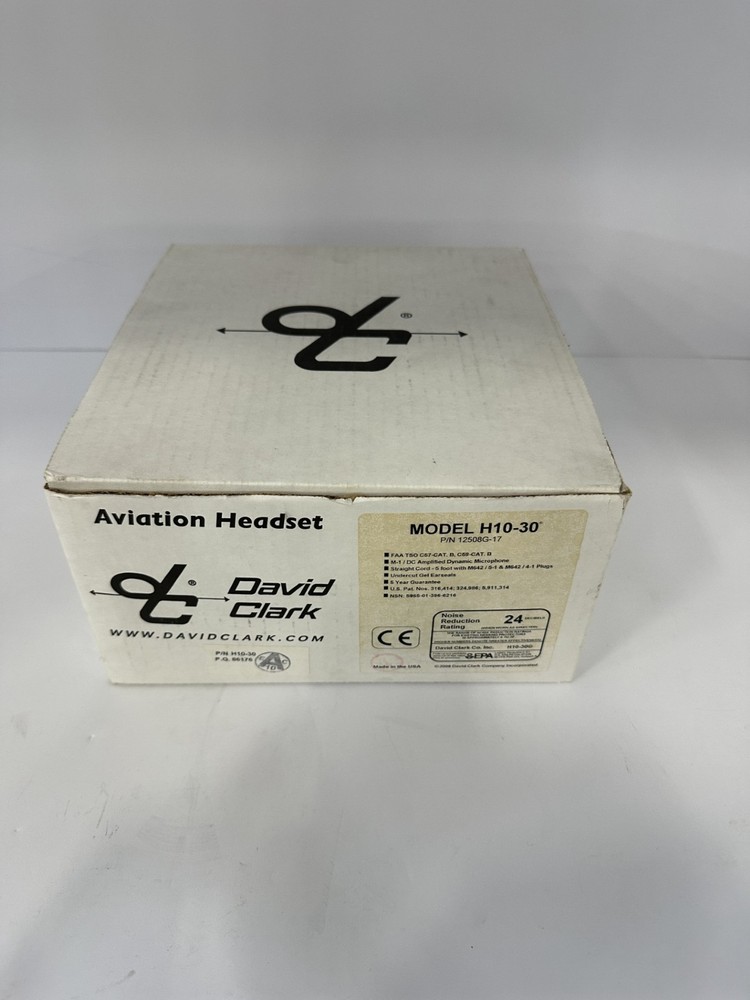 David Clark H10-30 Aviation Headset