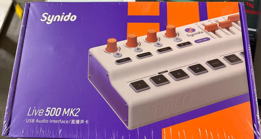Synido Live 500 MK2 USB Audio Interface
