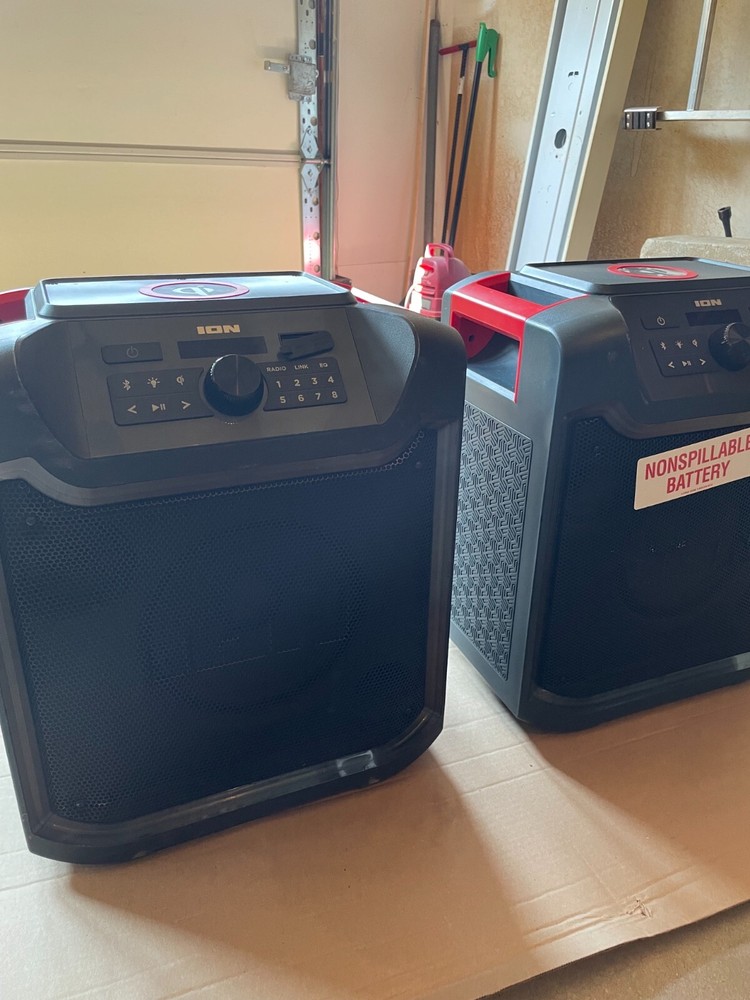 ION Pathfinder 4 Portable Bluetooth Speaker with Wireless Qi Charging