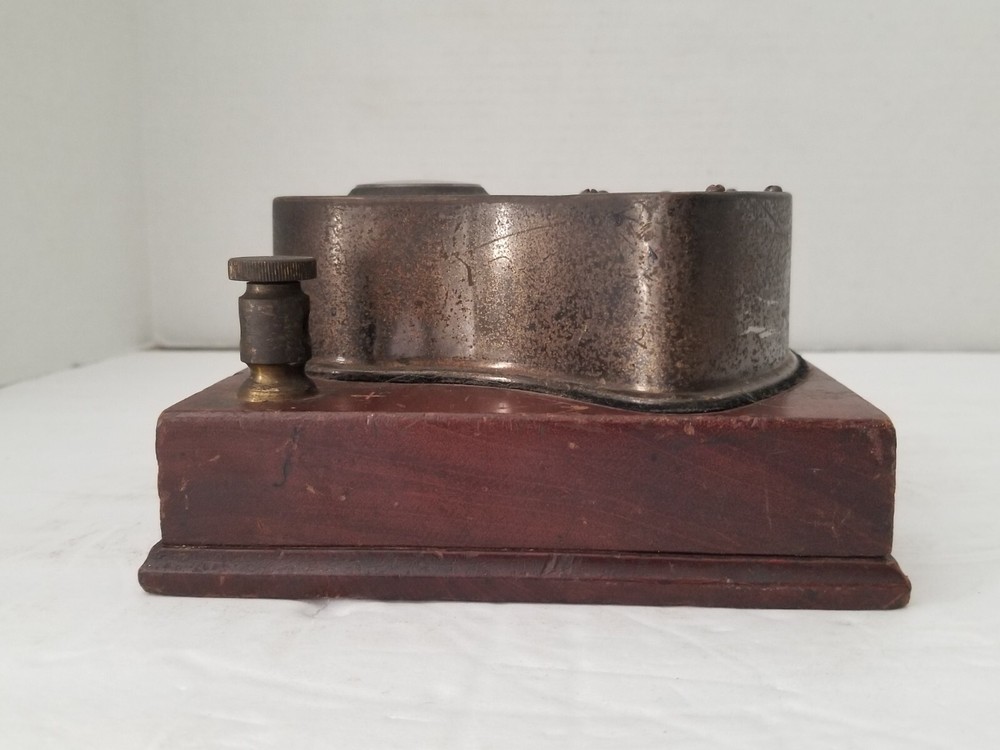 Roller Smith Direct Current Ammeter Meter USA Untested Steampunk Style