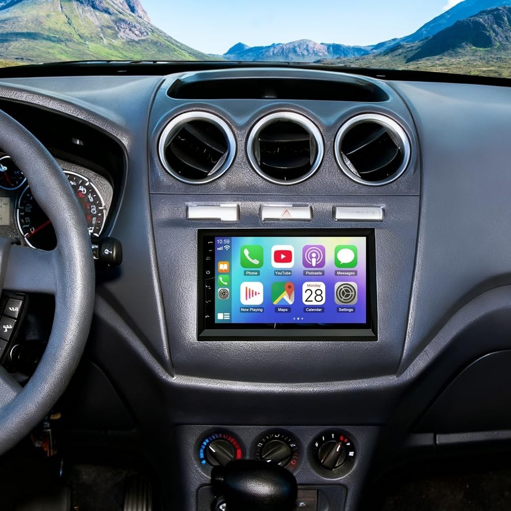 Android 14 Stereo Transit Connect 2012-2013 7 Screen Carplay Android Auto GPS