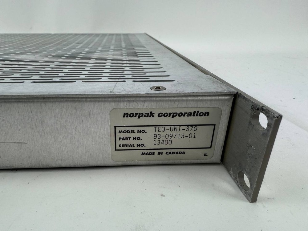 Norpak Corporation TE-UNI-370 TES3 Encoder