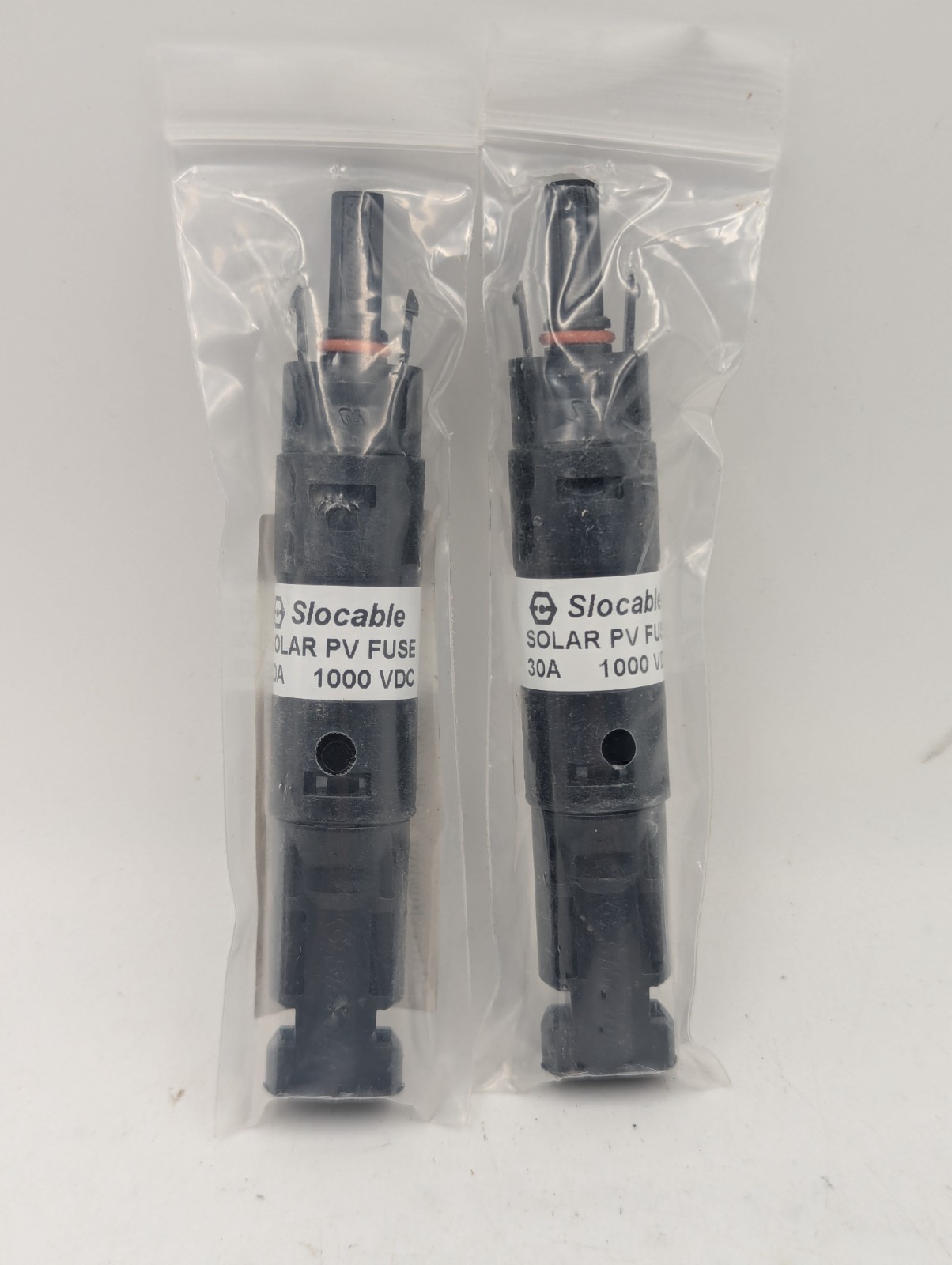 Renogy 30A Solar Fuse Connector In-Line New Lot of 2 Waterproof MC4 Fuse Holder