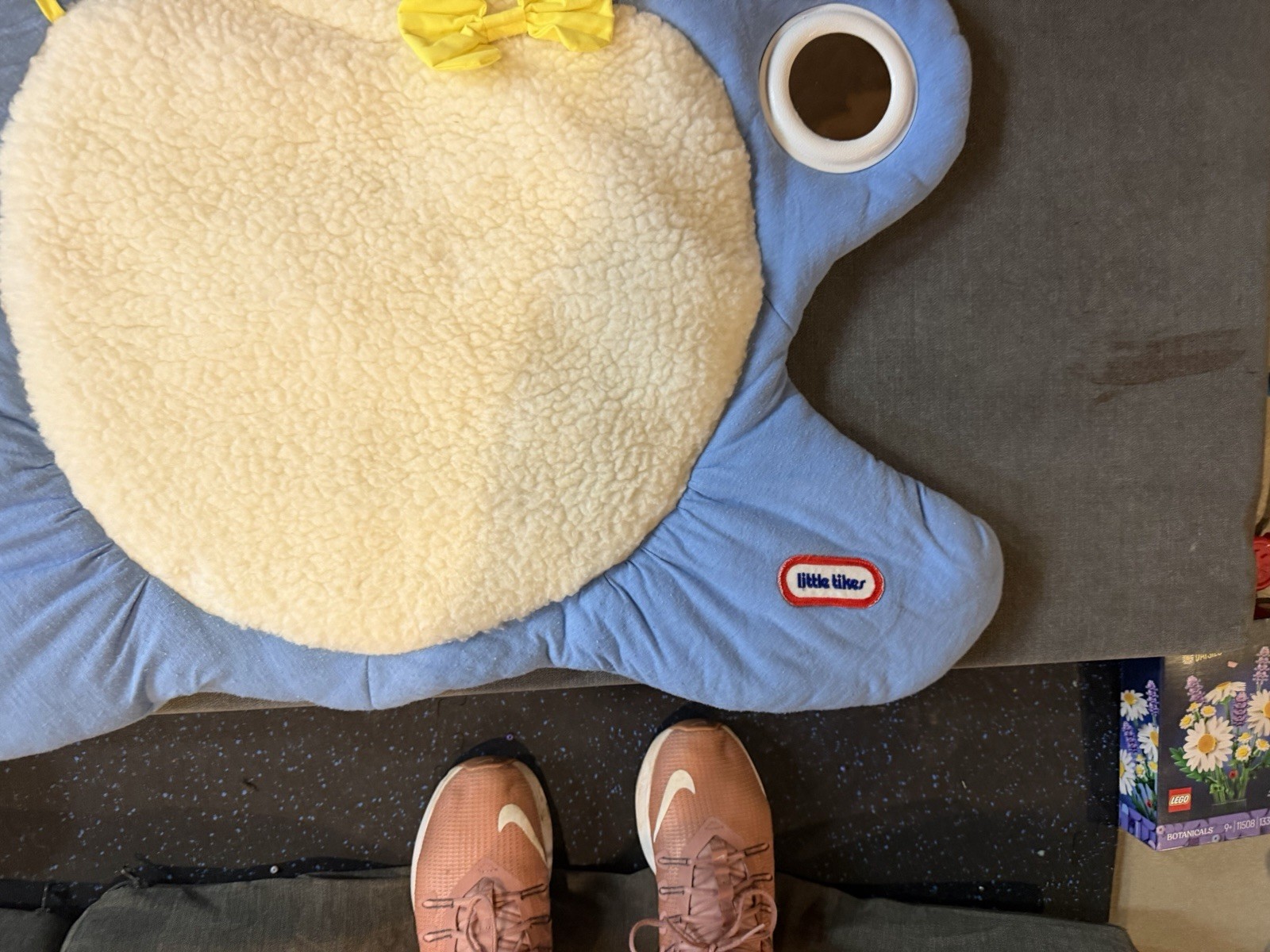 IN BOX Vintage 1992 Little Tikes Fluffy Lamb Quilt Baby Play Mat Tummy Time Toy