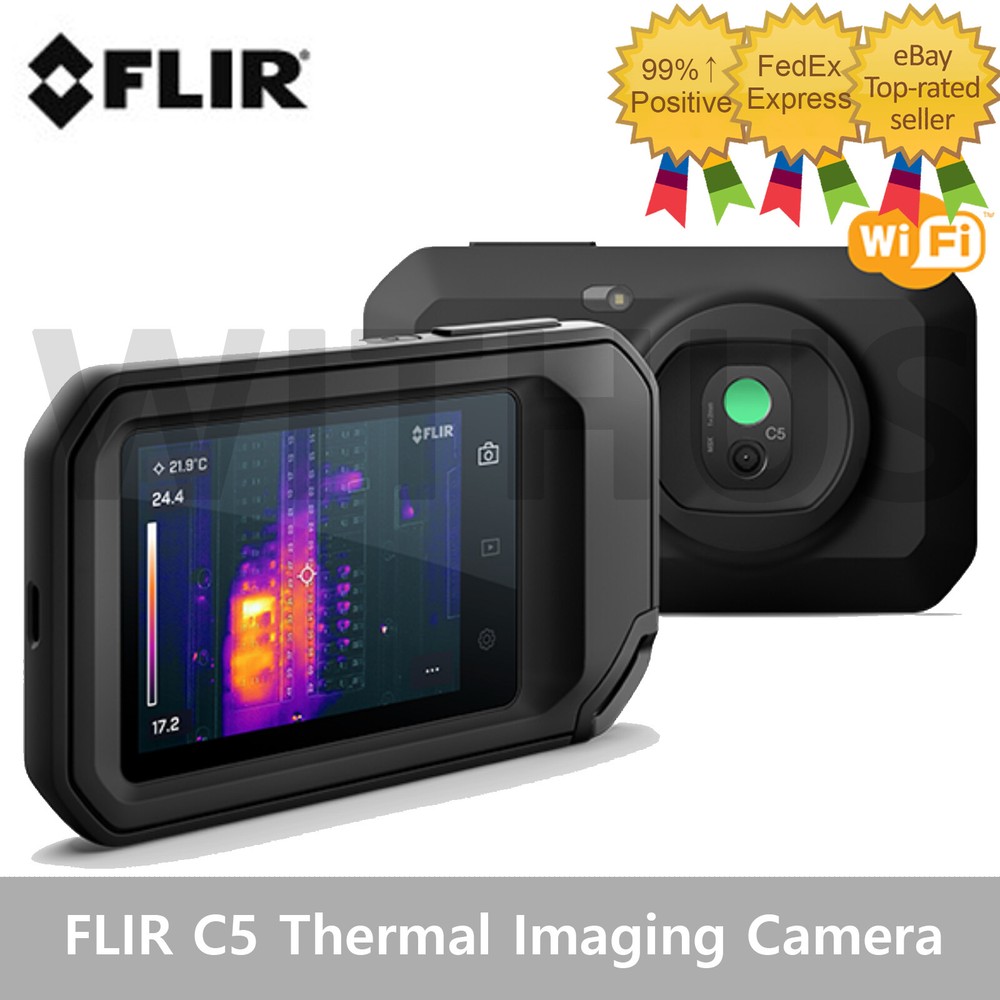 FLIR C5 Compact Thermal Imaging Camera - Tracking_