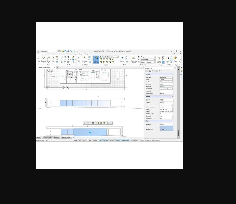 CorelCAD 2021 CAD OEM Software For Windows 10 & 11